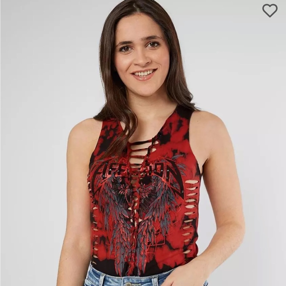 Affliction Ripped Bodysuit